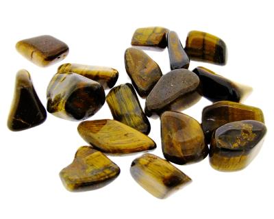 Tiger's Eye Polished Pebble Specimens.   SPR16585POL
