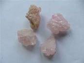 ROSE QUARTZ brazil natural rare crystals 1-1.5 CM. ROSE10