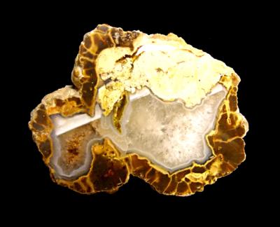 PATAGONIAN AGATE NODULE SECTION.   SP10242POL