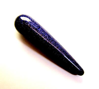BLUE GOLDSTONE MASSAGE/ HEALING WAND.   SP12371POL