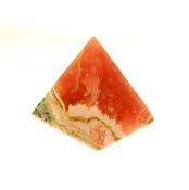 Gemstone Pyramid in Rhodochrosite.   SP12789POL