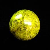 Gemstone Sphere In Atlantasite With Stichtite In Serpentine.   SP13585SLF