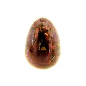 GEMSTONE EGG IN RUBY.  SP13999POL