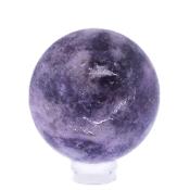 Gemstone Sphere In Lepidolite.  SP17286POL