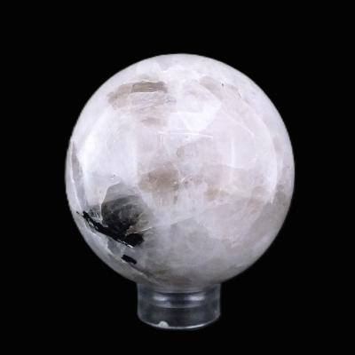 Gemstone Sphere In Rainbow Moonstone.   SP17288POL