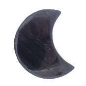Ice Obsidian Polished Crescent Moon.   SP17354POL