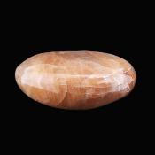Peach Moonstone Fully polished Oval Palm Stone.   SP17543POL