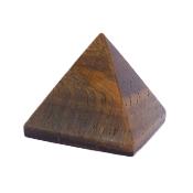 Gemstone Pyramid In Tiger's Eye.   SP17575POL