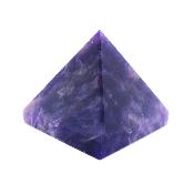 Gemstone Pyramid In Amethyst.   SP17580POL