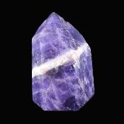 Amethyst Fully Polished And Facetted Point/ Tower Specimen.   SP17631POL