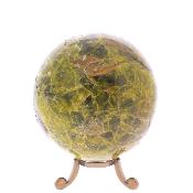 Gemstone Sphere In Natural Green Opalite.   SP17812SLF