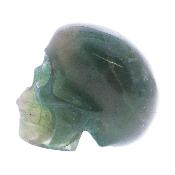 Gemstone Skull Carving In Fluorite.   SP17815POL