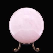 Gemstone Sphere In Rose Quartz.   SP17825POL