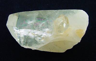 RUTILATED QUARTZ POINT SPECIMEN. SP5179