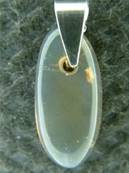 POLISHED JELLY OPAL PENDANT FEATURING A 925 SILVER BAIL. SP791PEND