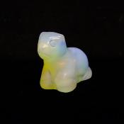 Seal Carving in Opalite.   SPR15191POL