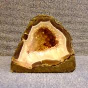 AMETHYST WITH AGATE MINI CAVE SPECIMEN.   SP13843SLF