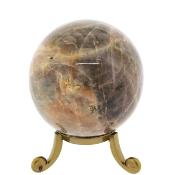 Gemstone Sphere in Black Moonstone.   SP16322POL