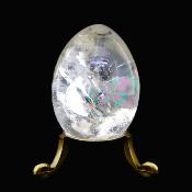 Gemstone Egg In Rainbow Quartz.   SP16532POL