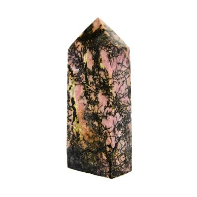 Gemstone Rectangle Section Obelisk In Rhodonite.   SP16874POL