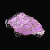 Purpurite Sliced Raw Edge Crystal Specimen.   SP17133