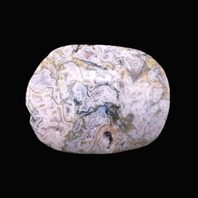 Green Moss Agate Fully Polished Pebble/ Palm Stone.   SP17164POL