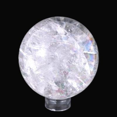 Gemstone Sphere In Rainbow Quartz.   SP17290POL