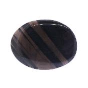 Ice Obsidian Polished Oval Pebble Specimen.   SP17376POL