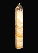 Banded calcite Fully Polished Tower/ Point Specimen.   SP17392POL   