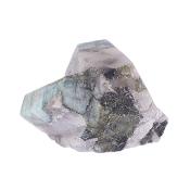Emerald Crystal Formations In Smokey Quartz Partially Polished Crystal Specimen.   SP17540POL