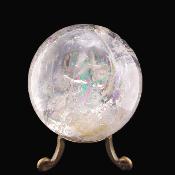 Rainbow Quartz Sphere.   SP17799POL