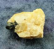 GREEN TOURMALINE CRYSTALS ON QUARTZ SPECIMEN. SP6295