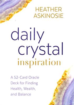 DAILY CRYSTAL INSPIRATION ORACLE CARDS.   SPR12876