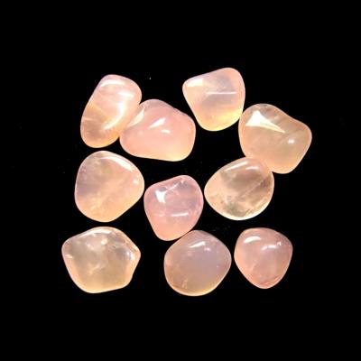 ROSE QUARTZ POLISHED TUMBLE STONES (SUPER EXTRA GRADE) SIZE 3 (1Kg BAG).   SPR13701WHA