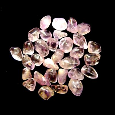 AMETHYST POLISHED TUMBLE STONES (250g BAG) GRADE-A/B, SIZE 3.   SPR13704WH