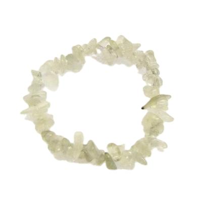 10 PACK Elasticated Rainbow Moonstone Crystal Chip Bracelet.   SPR16174WH