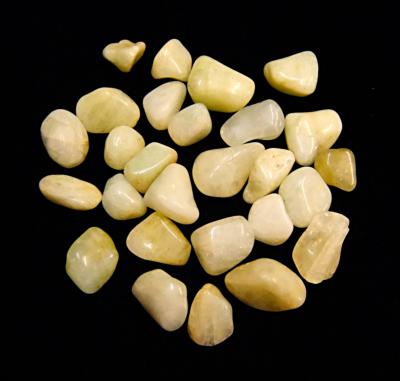 AQUAMARINE POLISHED TUMBLE STONES 'A' GRADE (1 Kg BAG).   AQUA1KG