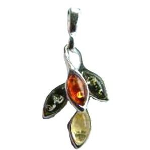 THREE COLOUR AMBER PENDANT- BM2H002002