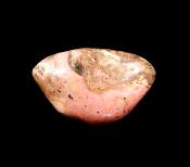 RHODOCHROSITE WITH MANGANESE POLISHED PEBBLE.   SP11323POL