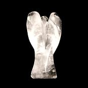 LARGE ANGEL CARVING IN QUARTZ.   SP14363POL