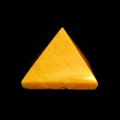Peach Moonstone Gemstone Pyramid.   SP15317POL