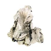 Raw Mica Specimen With Black Tourmaline And Quartz Inclusions.   SP16355SLF