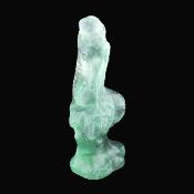 Carving Of A Mermaid Seated On A Rock In Fluorite.   SP17213POL