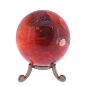 Gemstone Sphere In Carnelian.   SP17282POL