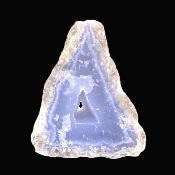 Blue Lace Agate Geode Specimen Unpolished.   SP17346