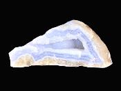 Blue Lace Agate Geode Specimen Unpolished.   SP17348