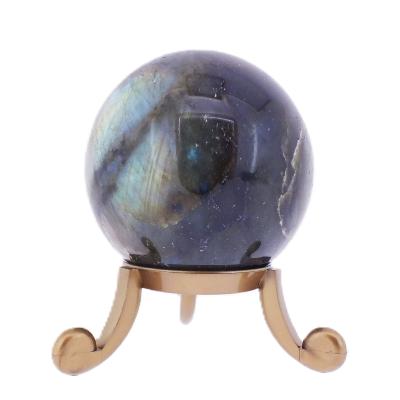 Gemstone Sphere In Labradorite.   SP17533POL