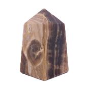 Petrified Wood Mini Obelisk.   SP17590POL
