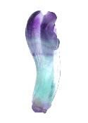 Gemstone Angel Carving In Fluorite.   SP17776POL