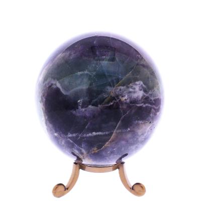 Gemstone Sphere In Fluorite.   SP17811SLF